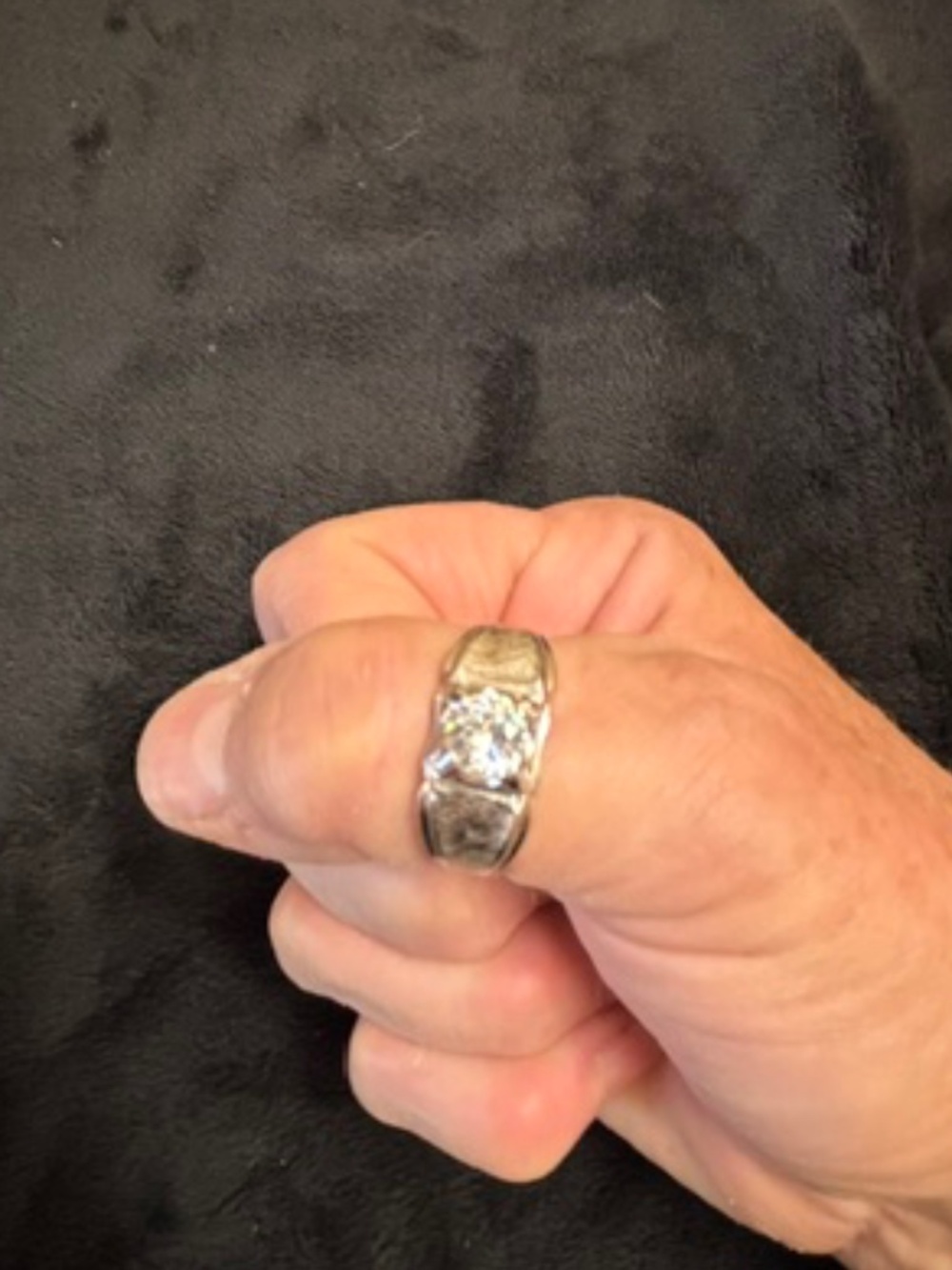 Vintage Lind Sterling silver Mens Ring -SZ12